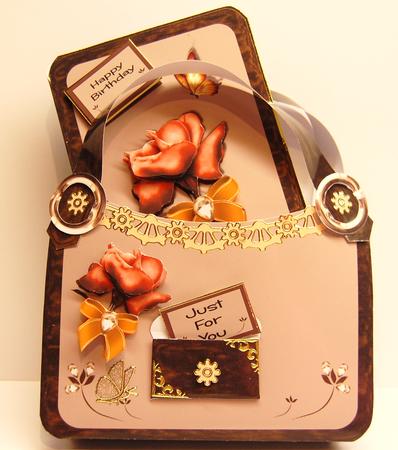 Handbag Gift and Card Kit by Jane Wells