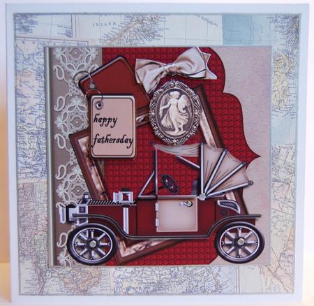 Steampunk Vintage Car by Jane Wells