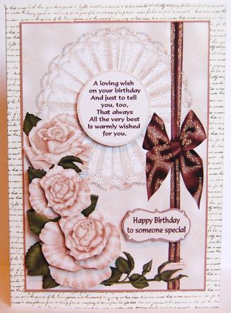 Birthday Roses by Jane Wells