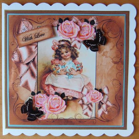 Sweet Vintage Girl -  by Jane Wells