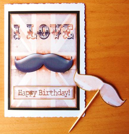 I Love Moustaches by Jane Wells