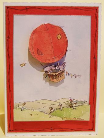 Bunnies in Hot Air Balloon Adventure Step by Step by Jane Wells