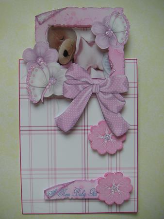 A New Baby Girl a New Grandaughter Congratulations by Jane Wells