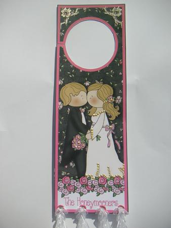 Just Married / the Honeymooners - Door Hangers by Jane Wells