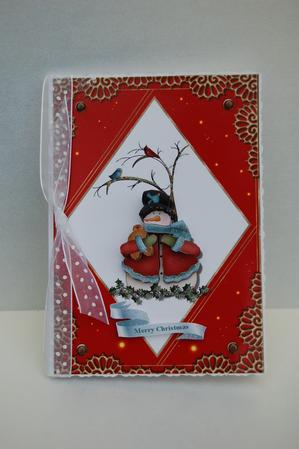 Snowman in the Meadow Topper by Jane Wells