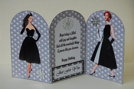 Tri-fold Lovelies P.2 Insert by Jane Wells