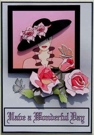 Art Deco Hats and Roses by Jane Wells