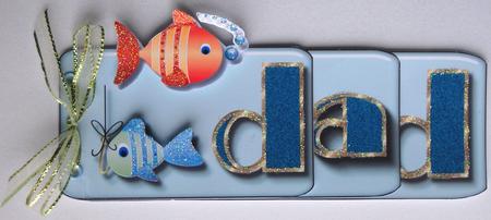 Dad Word Book Sheet by Jane Wells