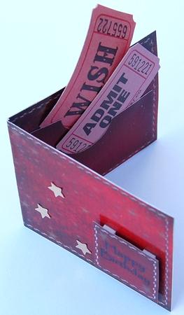 Red Star Wallet Card Kit Mixed Sentiments by Jane Wells