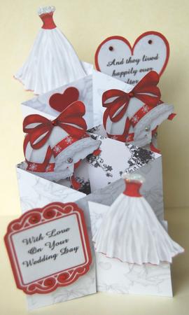 Winter Wedding Cascade Card Kit by Jane Wells