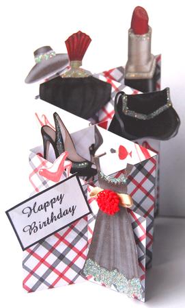 Ooh La La Cascade Card Kit by Jane Wells