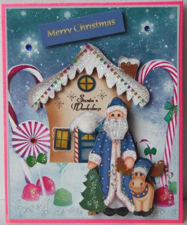 Santas Workshop in the North Pole by Jane Wells