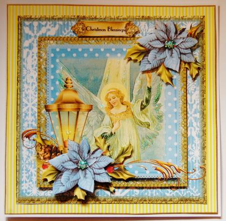 The Poinsettia Lantern Card Frotn Kit Featured Gallery Photo