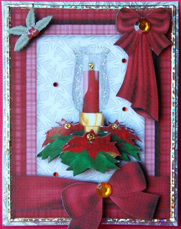 Christmas Candle Lamp Step by Step by Jane Wells