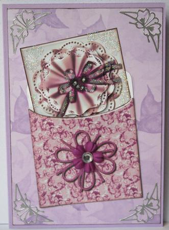 Rounded Envelope Card - Sachet 2 by Jane Wells