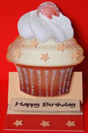 Cupcake Easel Card by Jane Wells
