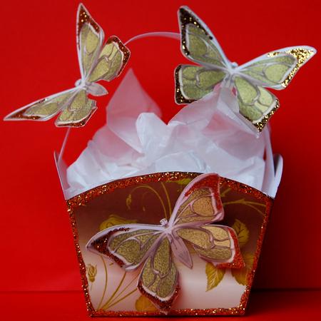 Butterfly Gift Basket by Jane Wells