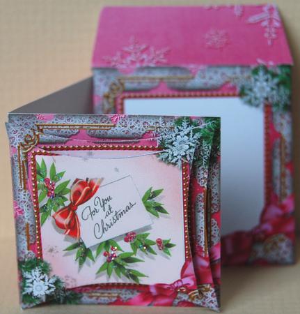 For You Snow Card Envelope Pointy Stacker Aio by Jane Wells