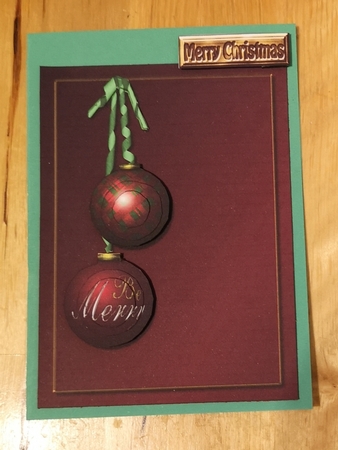 Christmas Baubles by Jane Williams