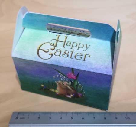 Easter Bunny Gable Gift Box by Jane Williams