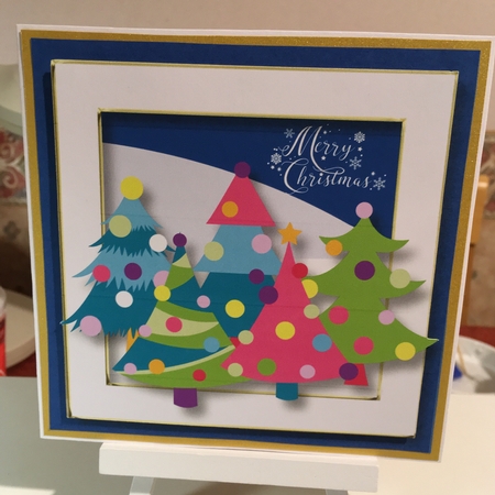 Merry Christmas Trees by Jane Amber