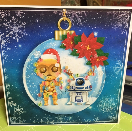 StarWars_Xmas Bauble_Card Front_2 by Jane Amber