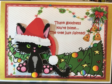 Pussy cat calamity Christmas by Jane Amber