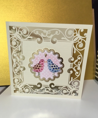 Deckled Edged Card Folder #15 by Jane Amber