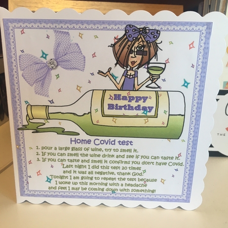 7x7 J.J has good Covid advice mini kit by Jane Amber