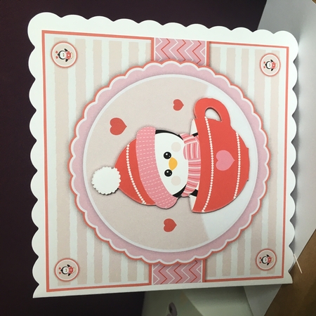 Valentine/Anniversary Penguin 2 Mini Kit by Jane Amber