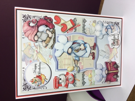 Gnome Bakers Mini Page Kit  by Jane Amber