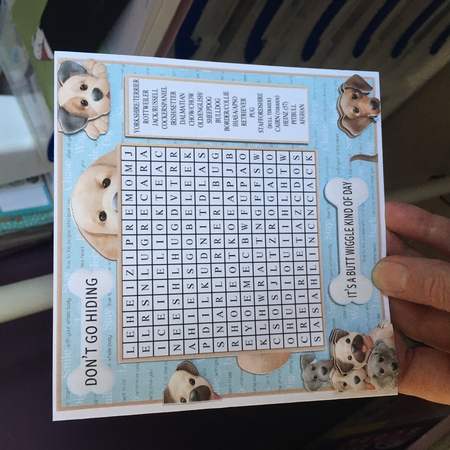 WORD SEARCH, DOGS, 2 by Jane Amber