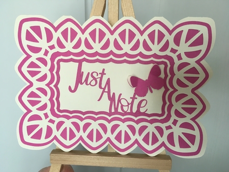 Butterfly Wishes Cutting File Card Kit by Jane Amber