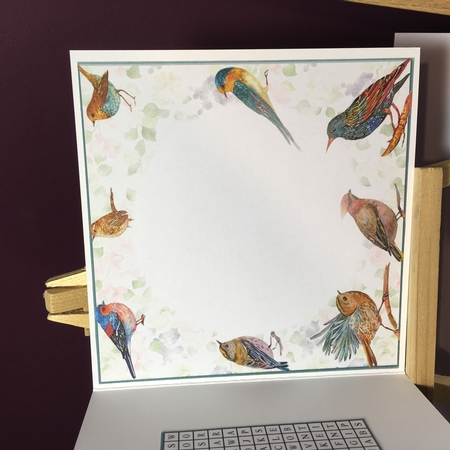 WORDSEARCH, GARDEN BIRDS by Jane Amber