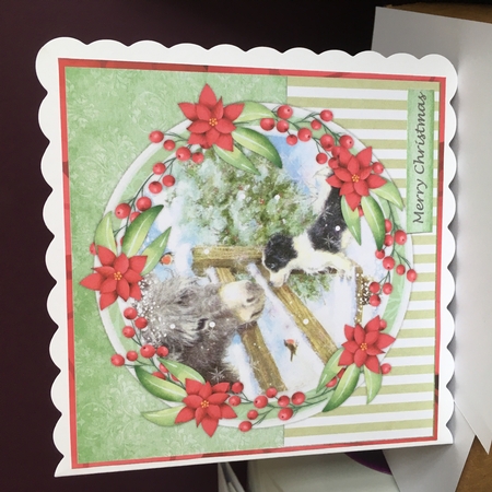 Quick card Cute Christmas 1 by Jane Amber