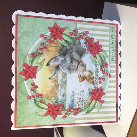 Quick card Cute Christmas INSERT by Jane Amber