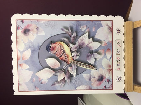 Song Bird 2 - Multi Occasions Card by Jane Amber