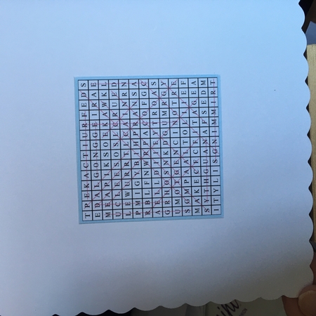 WORD SEARCH, CHRISTMAS 7 by Jane Amber