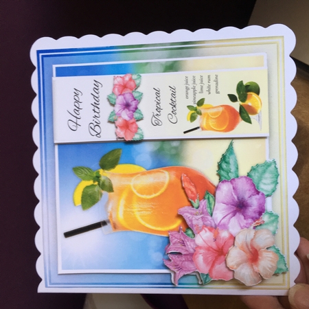 Tropical Cocktail 2 Mini Kit by Jane Amber