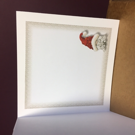 The Christmas Hat Gnome - Red Female by Jane Amber