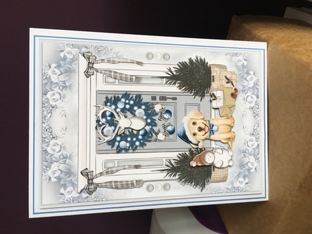 Winter Wishes & Puppy Dog Kisses 03 Mini Page Kit by Jane Amber