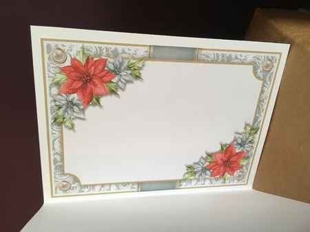 Dog and Poinsettias Mini Kit 9 by Jane Amber
