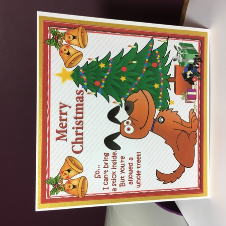 8x8 Woofy Christmas 2 mini kit by Jane Amber