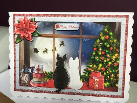 WAITING ON SANTA - TERRIERS by Jane Amber
