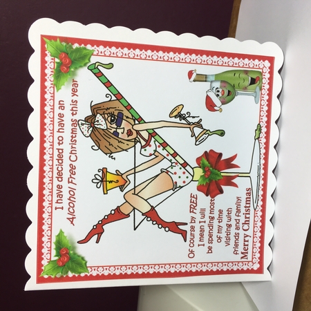 8x8 J.J wants an alcohol free Christmas mini kit by Jane Amber