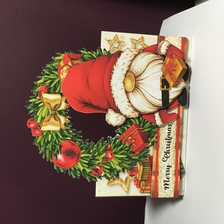 Gnomes Christmas Wreath Kit-4 by Jane Amber