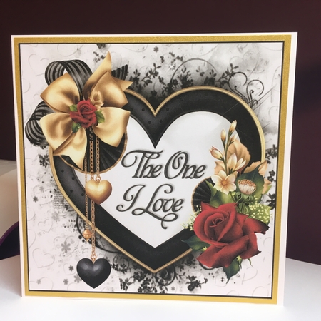 8x8 The one I love mini kit by Jane Amber