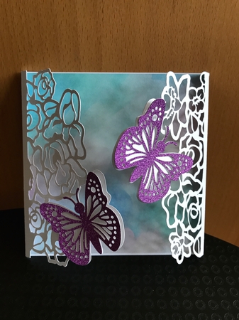 Flowers and Butterflies by Jane Amber