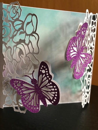 Flowers and Butterflies by Jane Amber