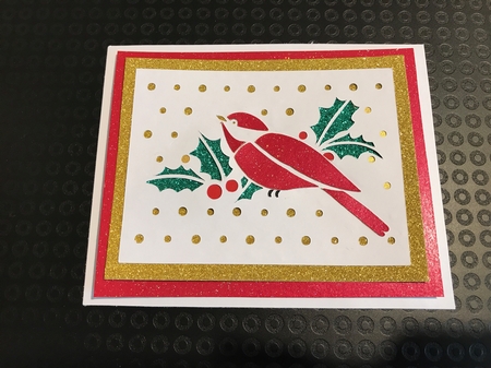 CHRISTMAS BIRD by Jane Amber